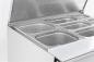 Preview: Gekühlte Saladette 900 x 700 x 870 mm